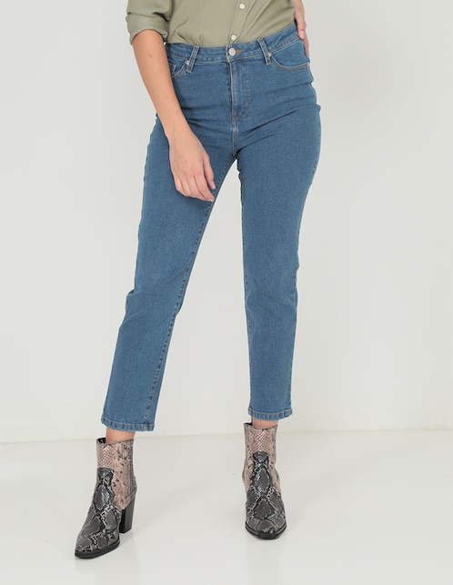 Jeans slim para mujer 1