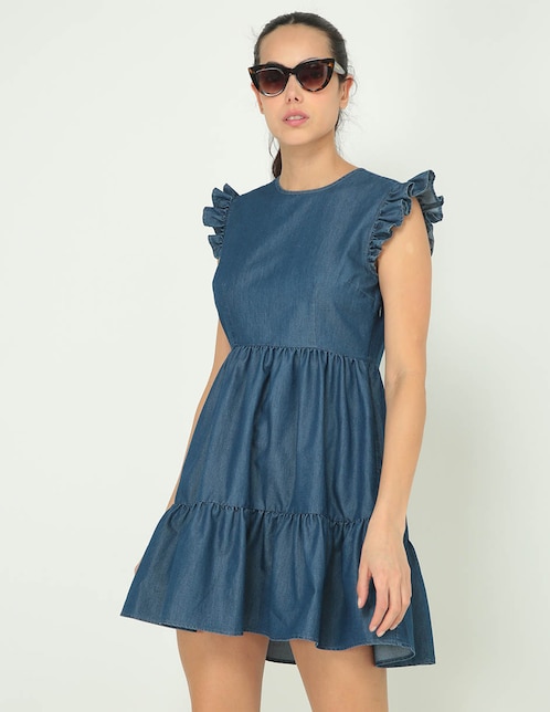 Vestido mini casual Petite Studio para mujer