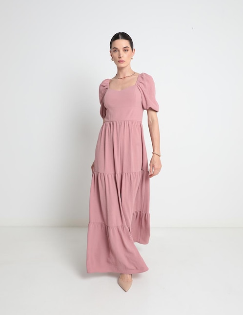 Vestido maxi casual Petite Studio para mujer