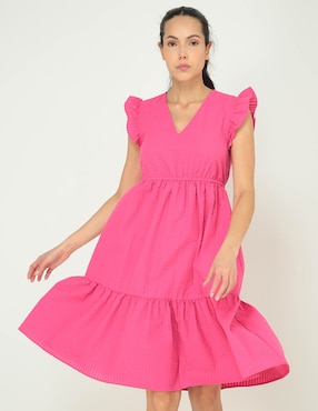 Vestido 3/4 Casual Petite Studio Para Mujer