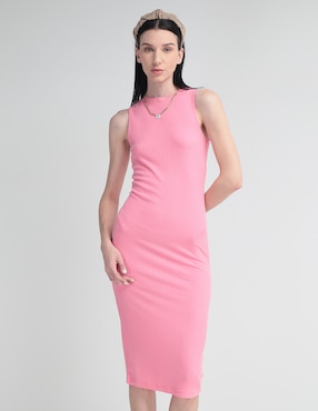 Vestido Midi Casual Petite Studio Para Mujer