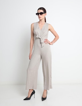 Jumpsuit Petite Studio Estampado Lunares Para Mujer