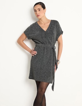 Vestido Corto Casual Petite Studio Para Mujer