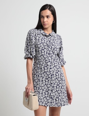 Vestido Mini Casual BGL Petite Para Mujer