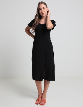 Vestido A La Rodilla Casual BGL Petite Para Mujer