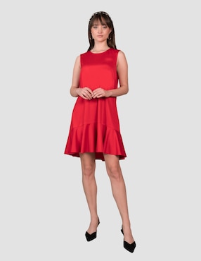 Vestido Arriba De La Rodilla Casual Too Petite Para Mujer