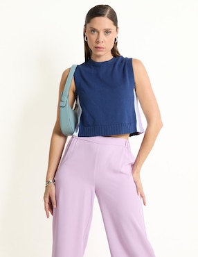 Top Petite Studio Cuello Redondo