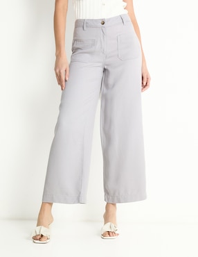 Pantalón Petite Studio Amplio Para Mujer