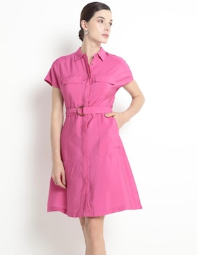 Vestido Corto Casual Petite Studio Para Mujer