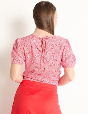Blusa Petite Studio manga corta para mujer