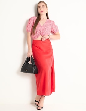 Blusa Petite Studio manga corta para mujer