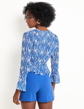 Blusa Amandine manga larga para mujer