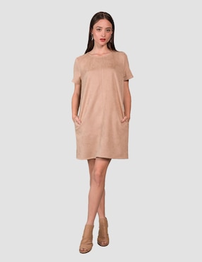 Vestido Corto Casual Too Petite Para Mujer