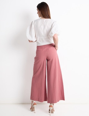 Pantalón Petite Studio straight para mujer