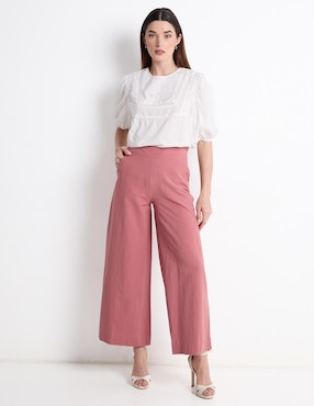 Pantalón Petite Studio straight para mujer