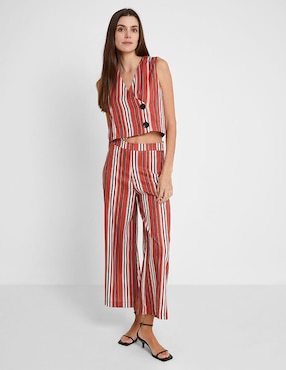 Pantalón Amandine straight para mujer