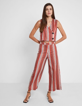 Pantalón Amandine straight para mujer