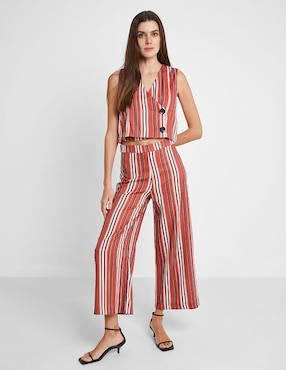 Blusa Amandine sin manga para mujer