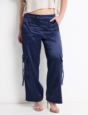 Pantalón Cargo Petite Studio Straight Para Mujer