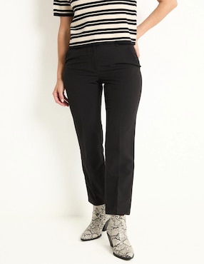 Pantalón Petite Studio straight para mujer