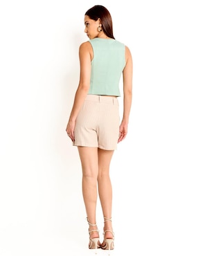Falda short Atelier Petite a la cintura