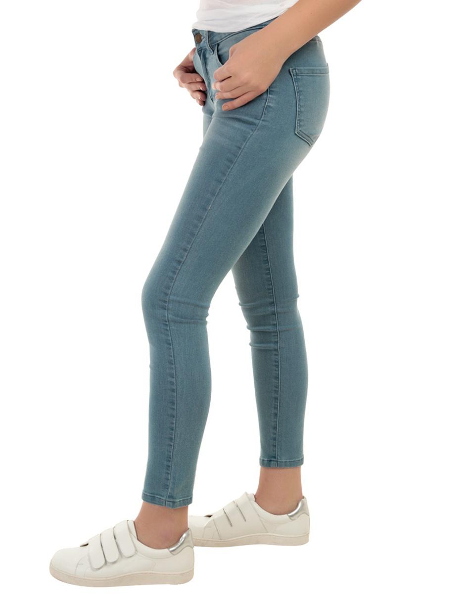 Pantalón Blanco Entubado Para Mujer Oggi Jeans Milah