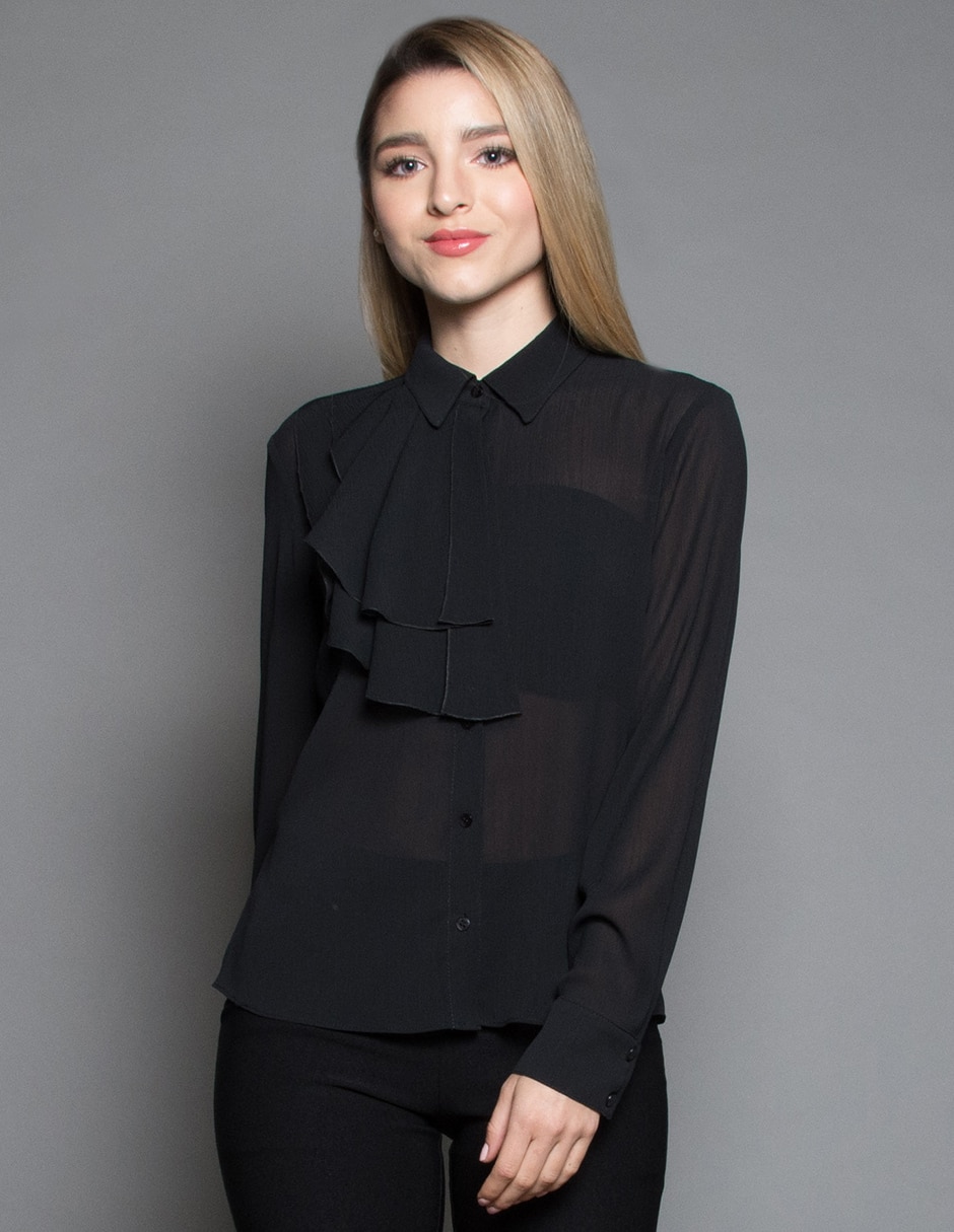 Blusa Too Petite manga larga corte recto en Liverpool