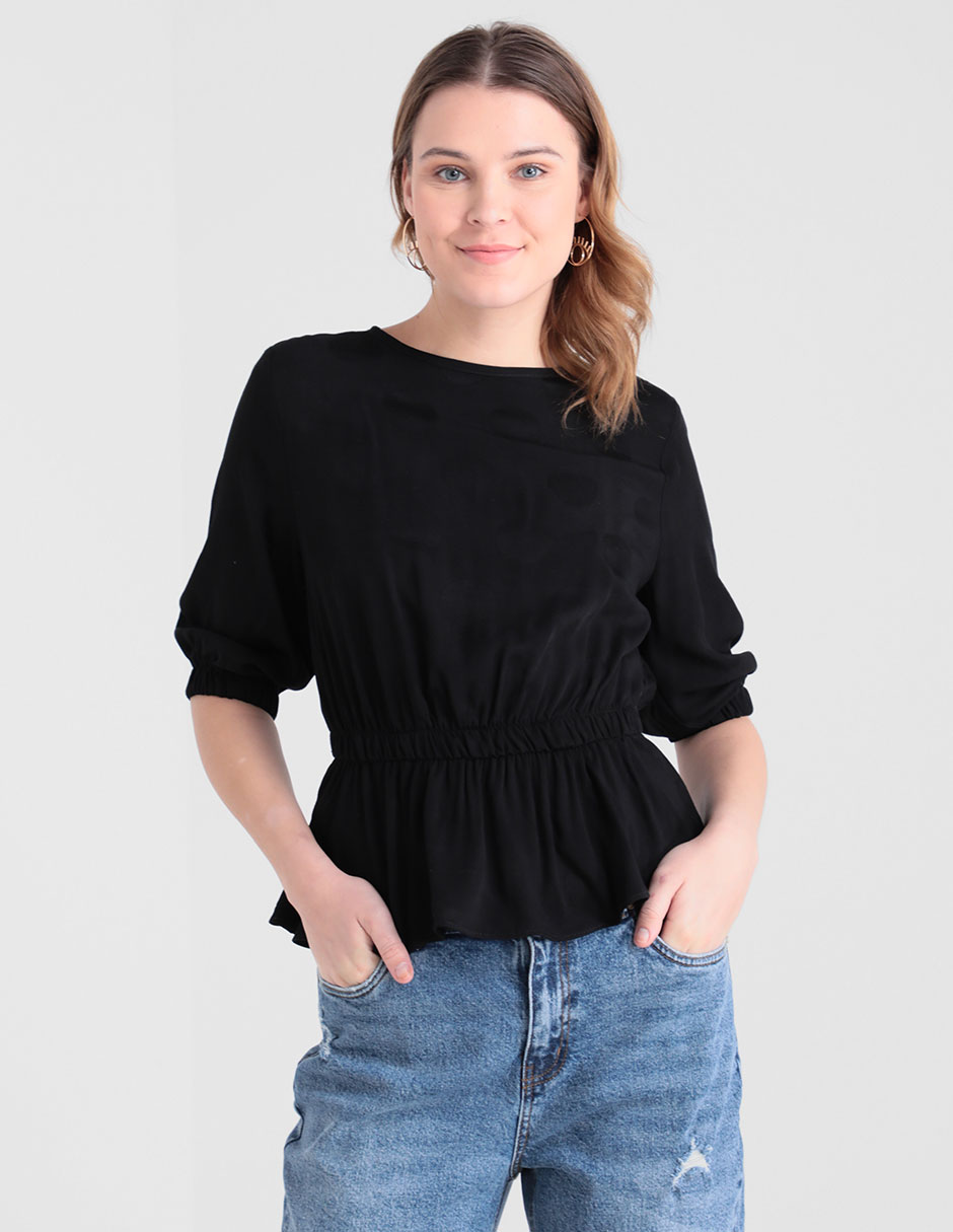 Blusa Petite Studio manga 3/4