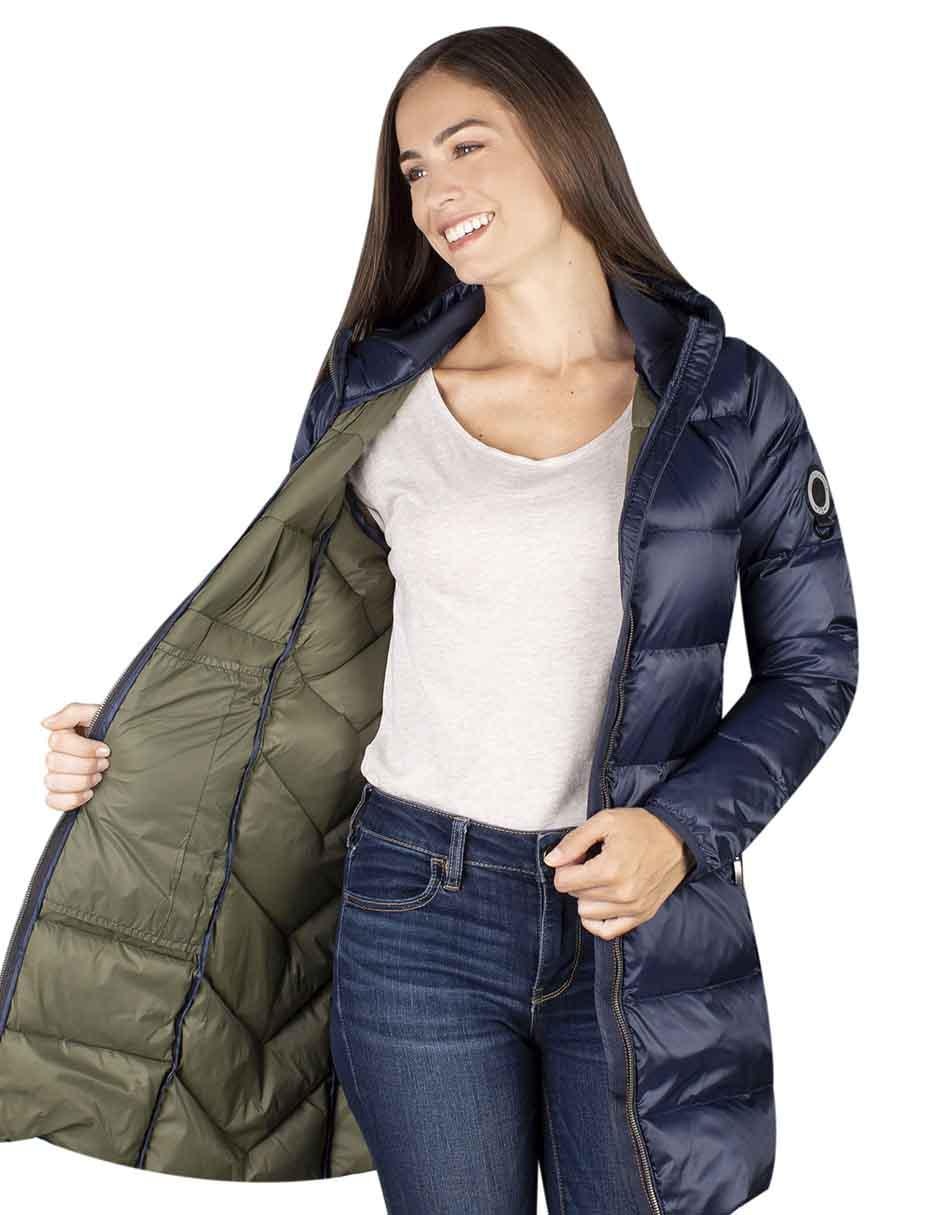 Chamarra Greenlander capitonada para mujer