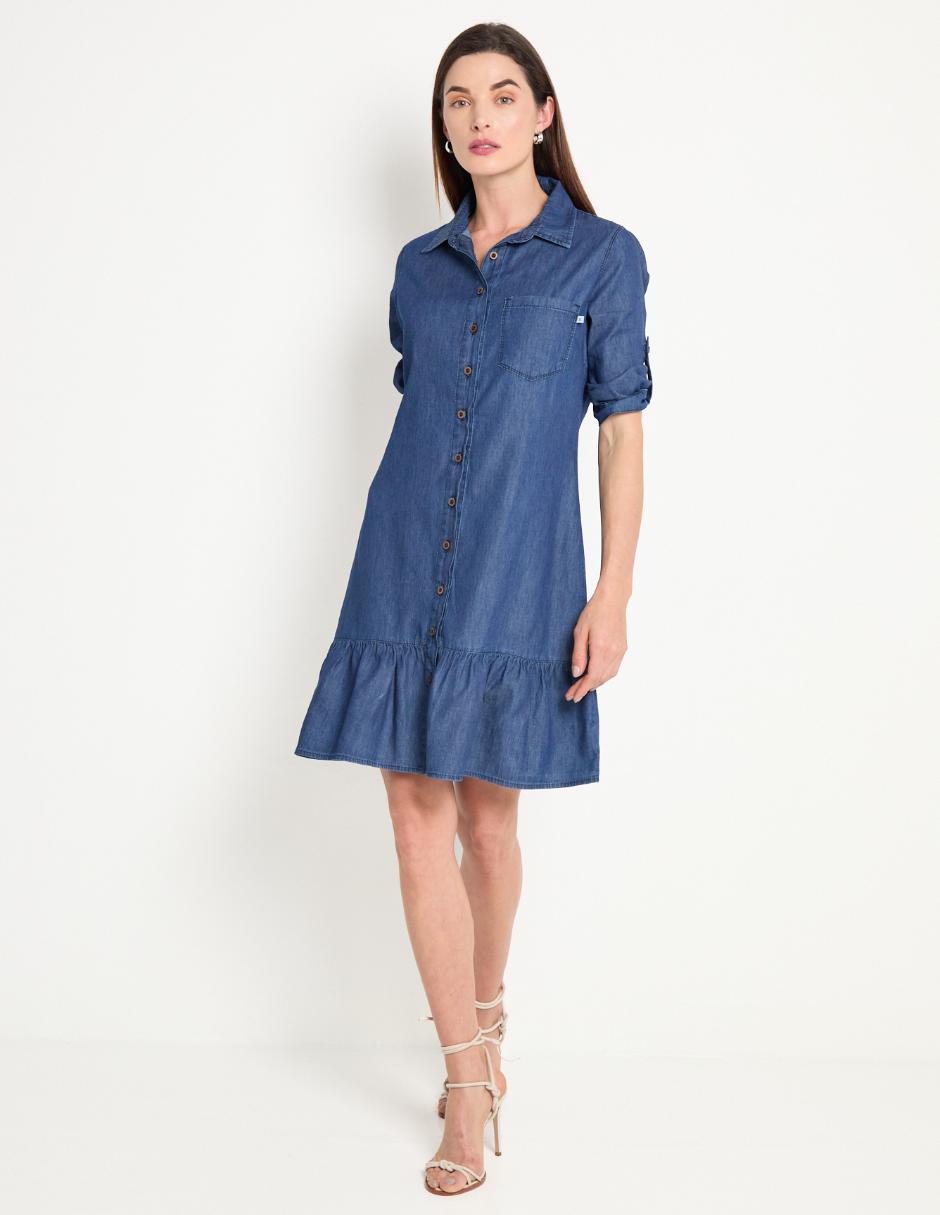 La Rodilla Vestidos Casual Liverpool Vestidos Tommy Liverpool