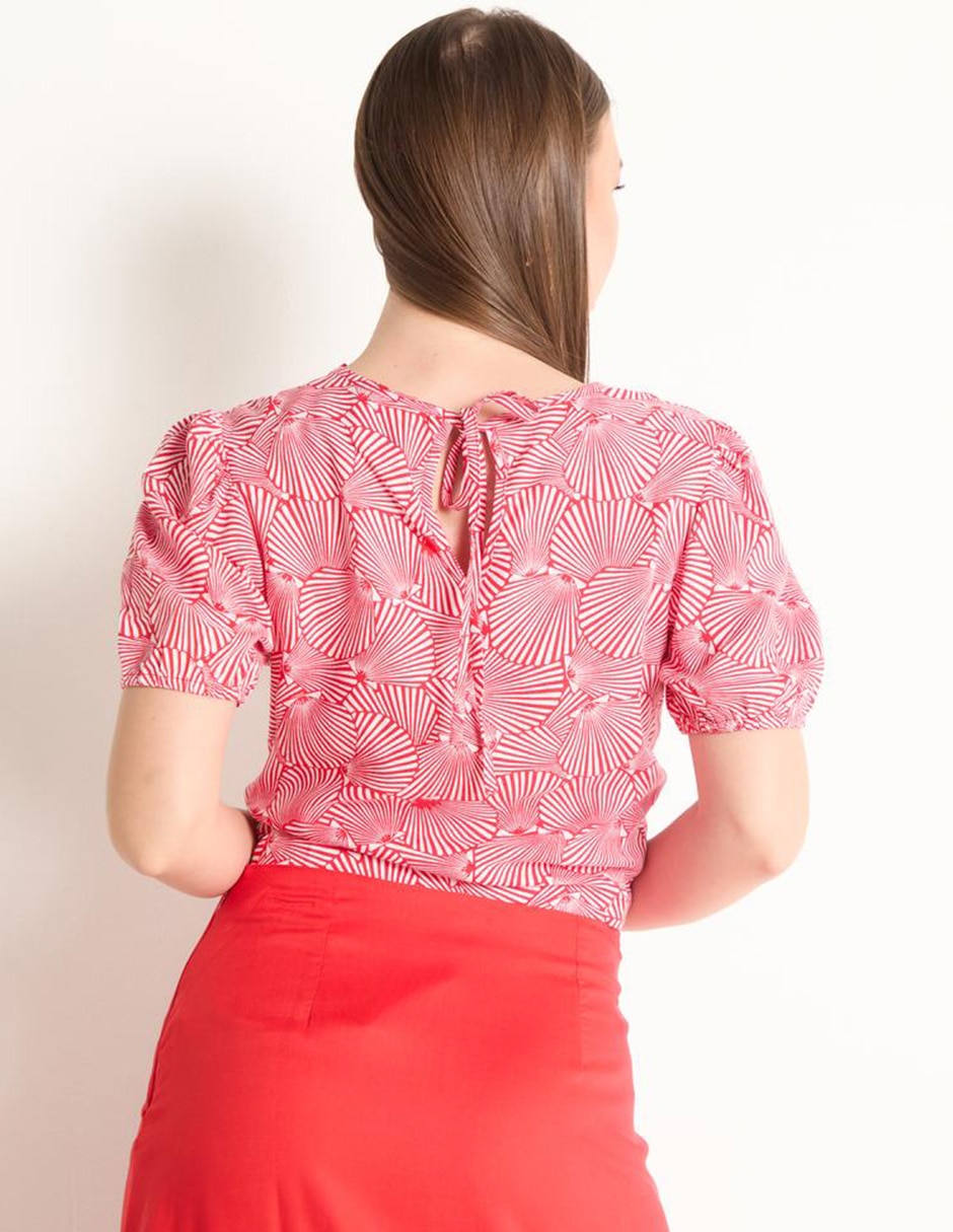 Blusa manga corta para mujer 2