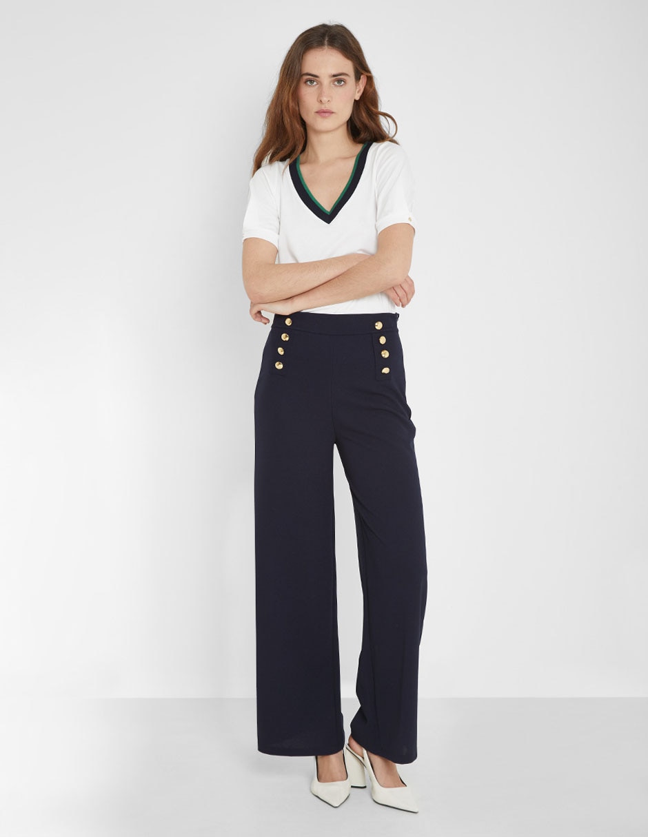 Pantalu00f3n De Vestir Straight Para Mujer Banana Republic