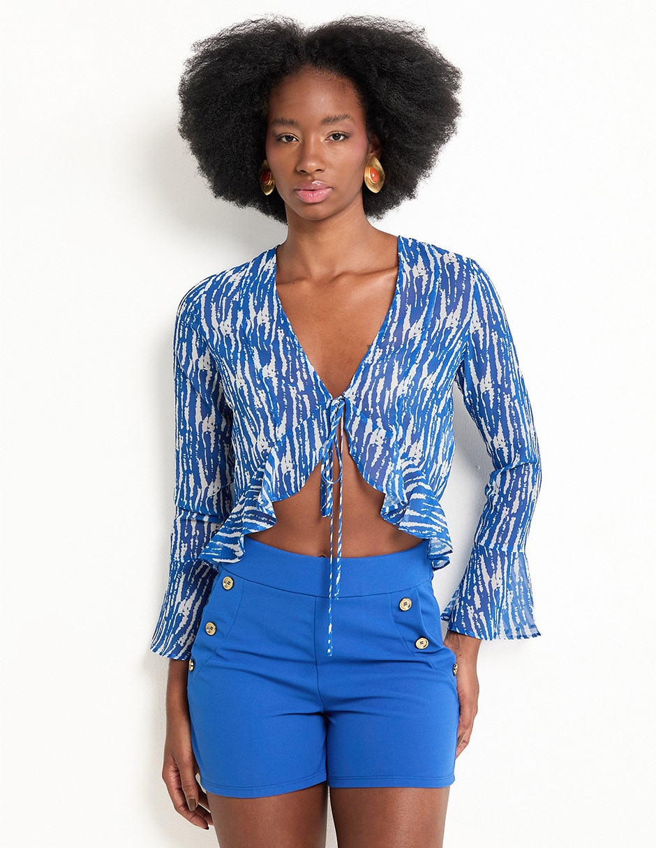 Blusa manga larga para mujer Blusa manga larga para mujer