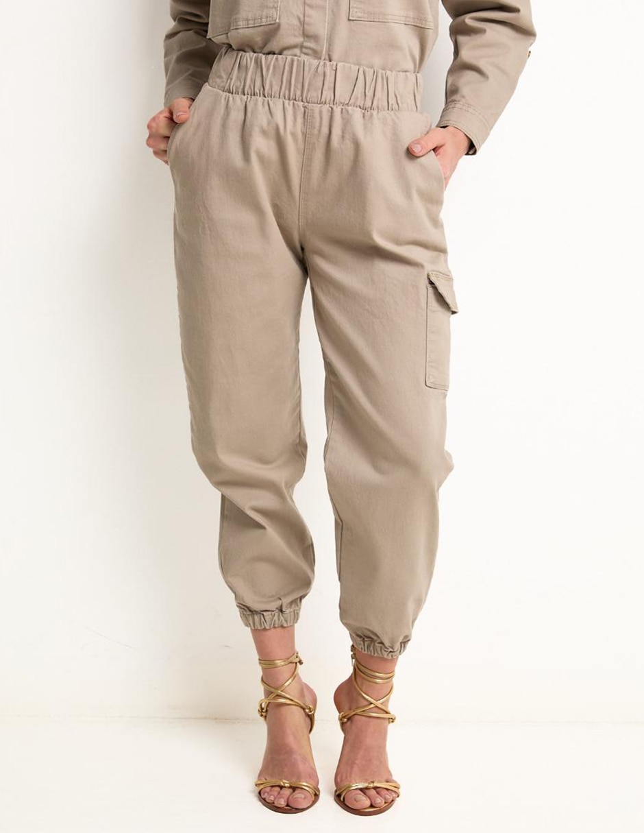 Pantalón cargo Frappe regular para mujer Liverpool