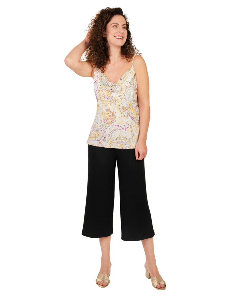 Blusa sin manga para mujer 2