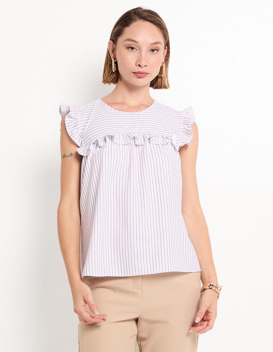 Blusa manga corta para mujer Blusa manga corta para mujer